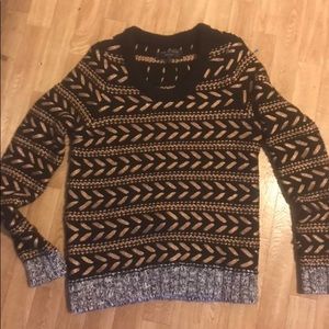 Rag & Bone black and gold sweater